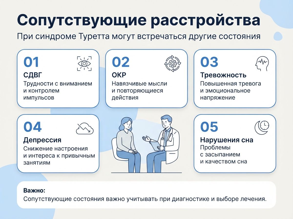 Лечение синдрома Туретта в Пугачёве инфографика