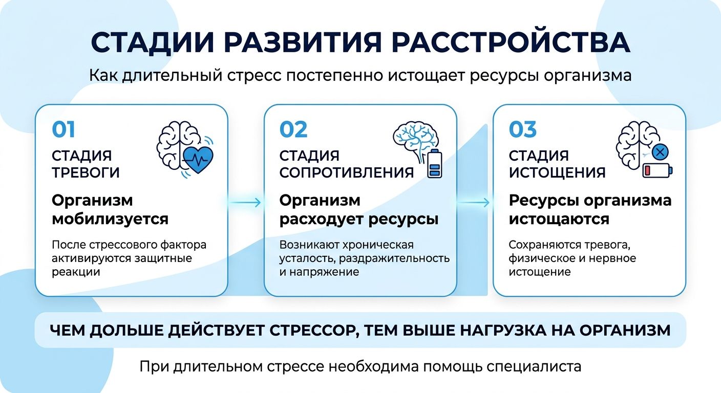 Лечение стресса в Пугачёве инфографика